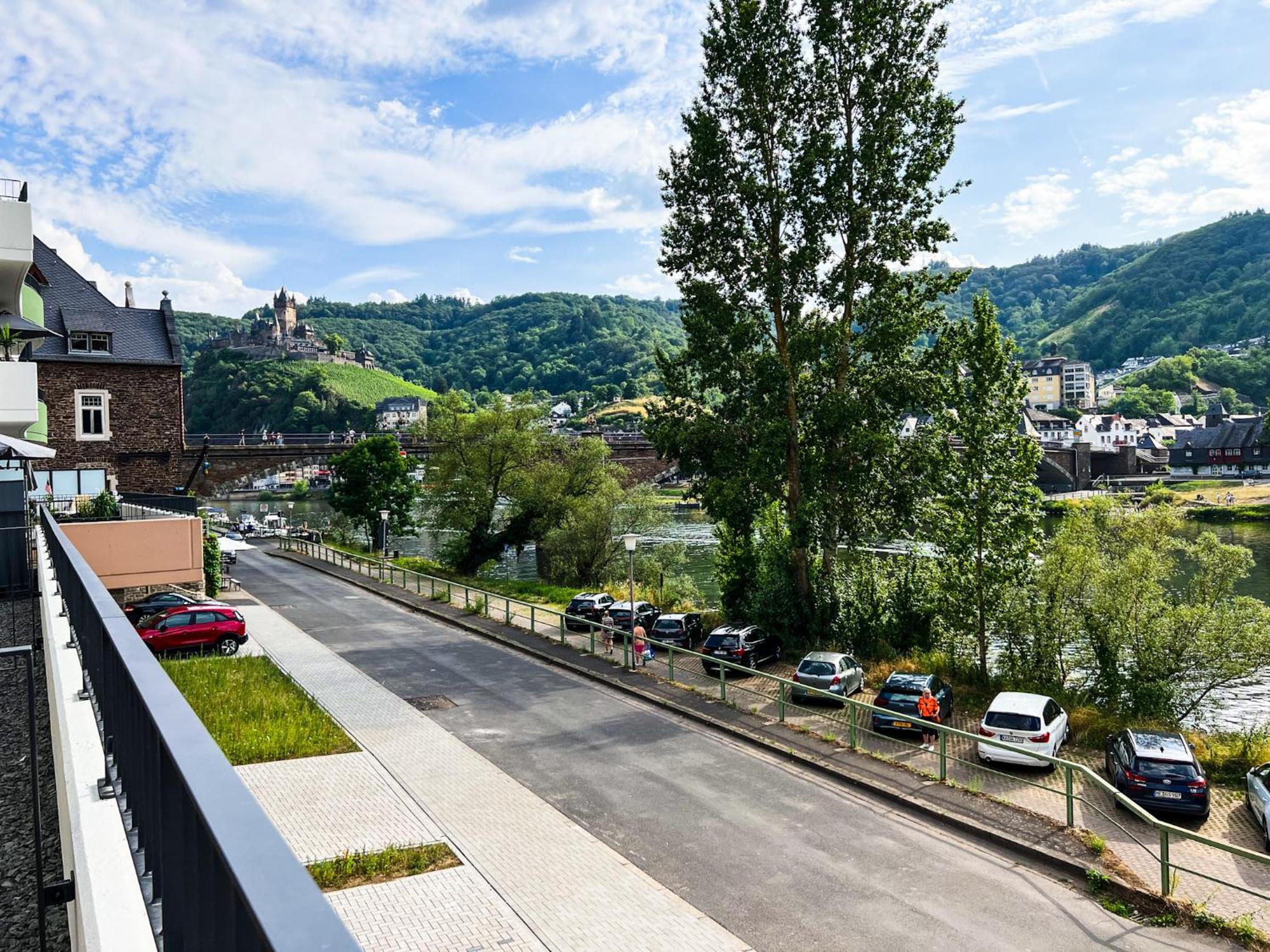Moselblick I Ad Reichsburg Parkplatz 100M Marktplatz 科赫姆 外观 照片